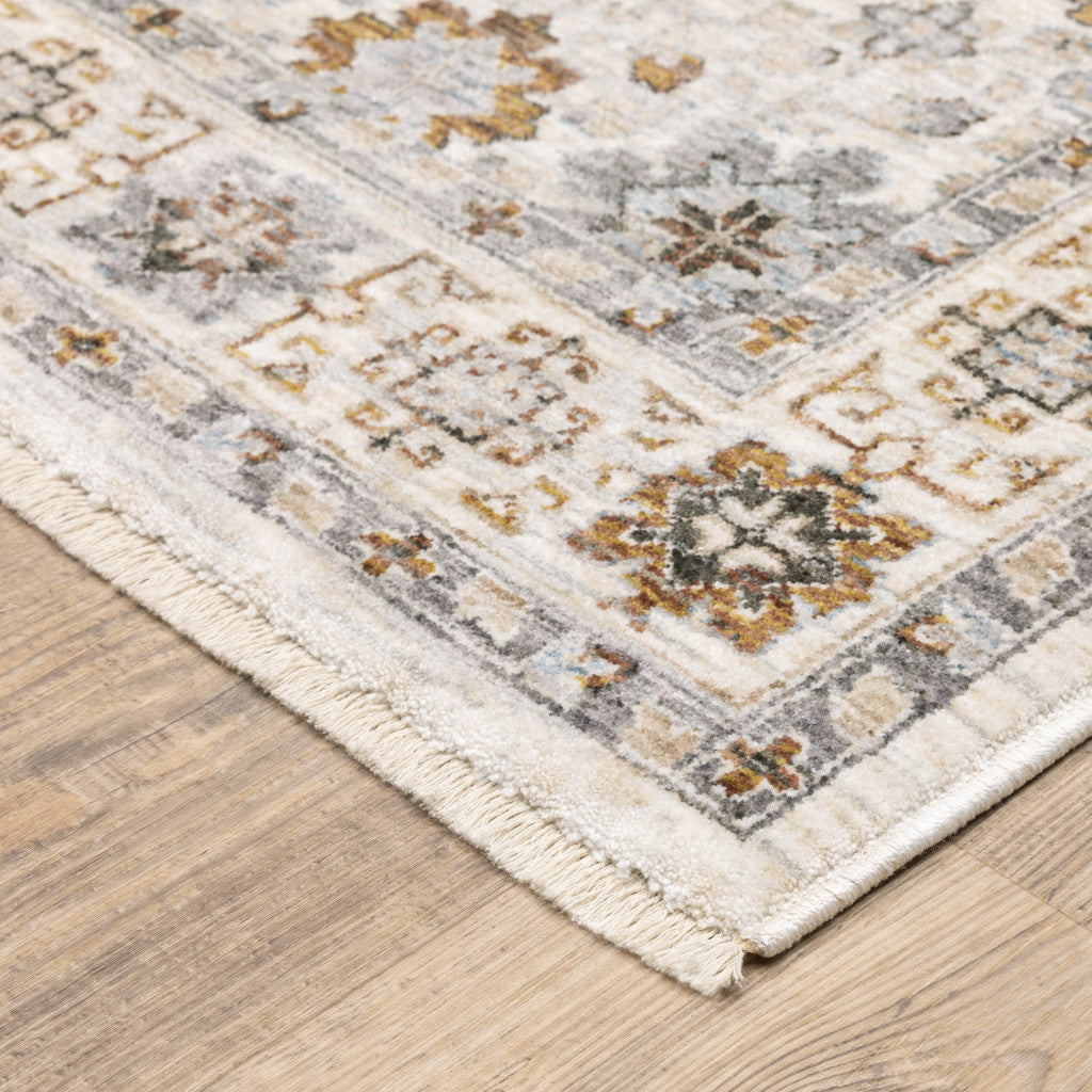 Exquisite Oriental Power - Loomed Runner Rug with Stain - Resistant Feature and Stylish Tassels for Any Indoor Space