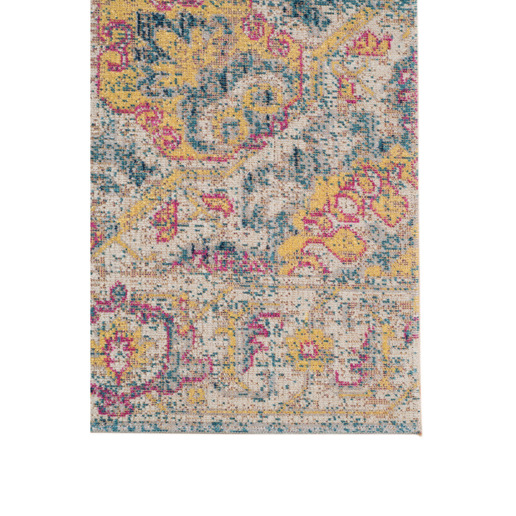 Stylish Stain-Resistant Power Loom Area Rug in Elegant Beige and Rust Medallion Design for Decorating Your Living Spaces
