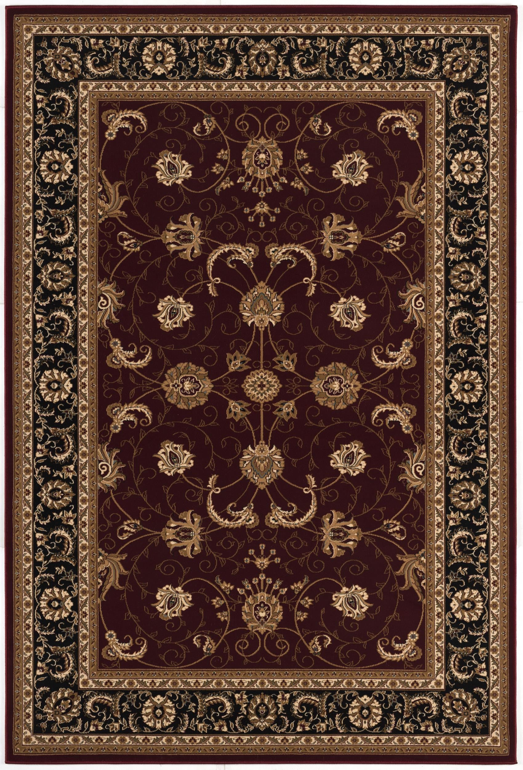 Stylish Red and Black Oriental Runner Rug for Warm and Inviting Home Decor